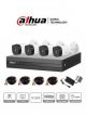 Kit de Videovigilancia  Dahua Technology DH-KIT/XVR1B04-I/4-B1A21N-0360B (KITXVR1B04-I+4B1A21)