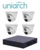 Kit de videovigilancia UNIARCH XVR301-04F/4*UAC-T112-F28  (XVR301-04F/4*UAC-T112-F28)