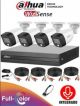 Kit de videovigilancia Dahua Technology FULLCOLORKIT-A (KIT/XVR1B04-I/4-HFW1239CN-A-LED-0280B)